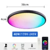 AuraGlow™ Smart RGB Ceiling Light.