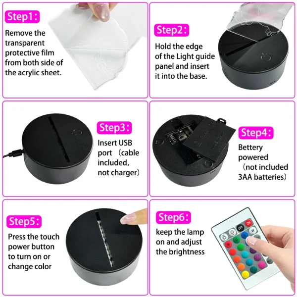 AnimeAura Lamp – stylish and aesthetic-focused.