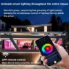 AuraGlow™ Smart RGB Ceiling Light.