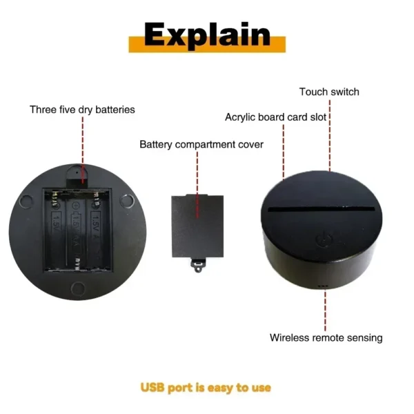 AnimeAura Lamp – stylish and aesthetic-focused.