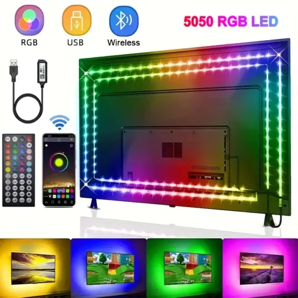 AmbiGlow™ WiFi Smart RGB Light Strip