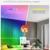 AuraGlow™ Smart RGB Ceiling Light.