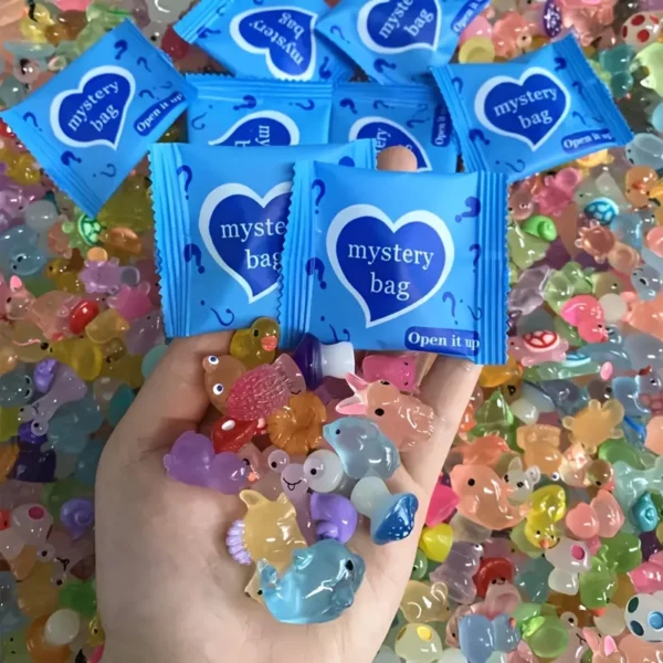 MiniMysteries – emphasizes the surprise/blind bag element.