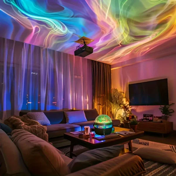 AuroraPulse™ – vivid RGB light show inspired by the northern lights.
