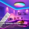 AuraGlow™ Smart RGB Ceiling Light.