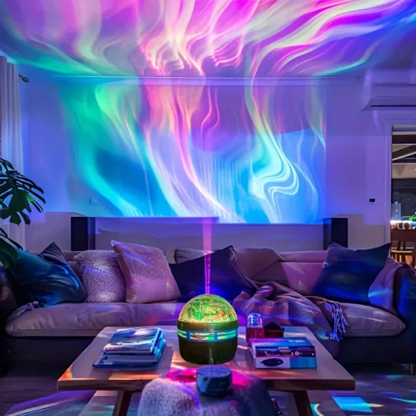 AuroraPulse™ – vivid RGB light show inspired by the northern lights.