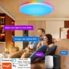 AuraGlow™ Smart RGB Ceiling Light.