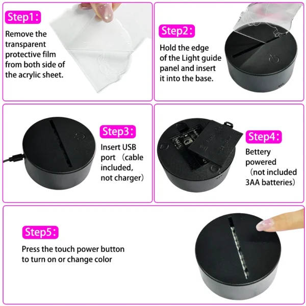 AnimeAura Lamp – stylish and aesthetic-focused.