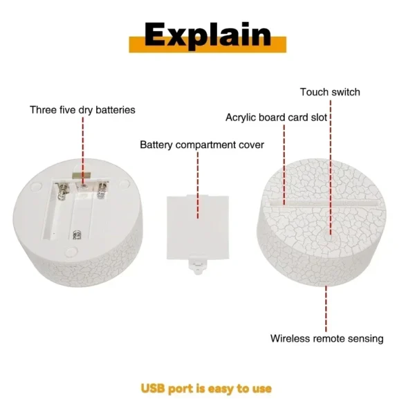 AnimeAura Lamp – stylish and aesthetic-focused.