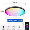 AuraGlow™ Smart RGB Ceiling Light.