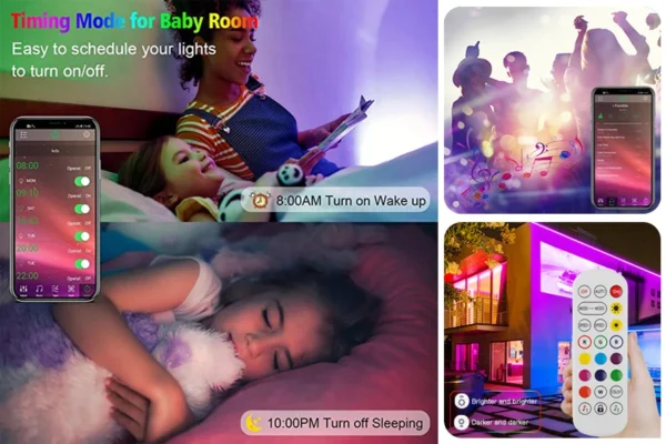 AmbiGlow™ WiFi Smart RGB Light Strip