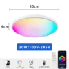 AuraGlow™ Smart RGB Ceiling Light.